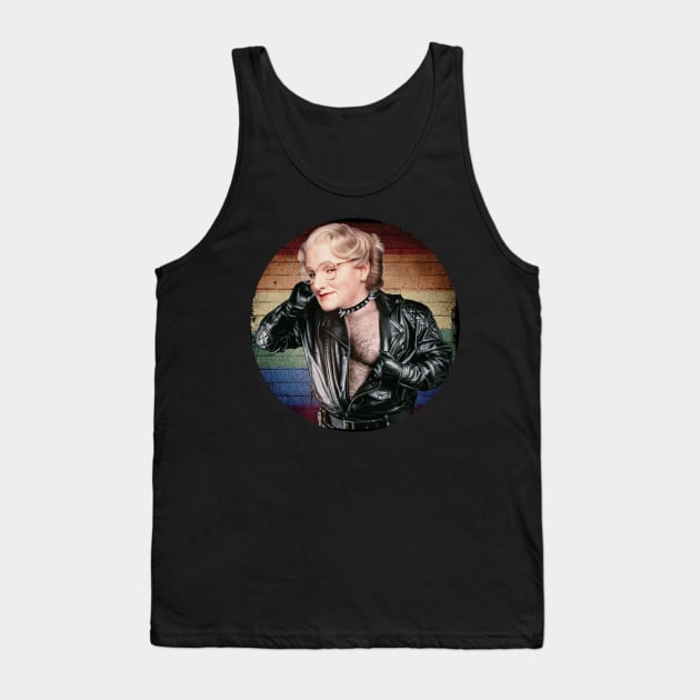 Mrs Doubtfire Tank Top by Indecent Designs